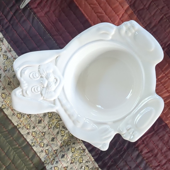 vintage PFALTZGRAFF* heritage white stoneware pottery children's breakfast bowl - Picture 3 of 8